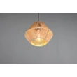 Trio LUCILLE függeszték papír, fekete, barna, E27 - R36111026