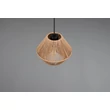 Trio LUCILLE függeszték papír, fekete, barna, E27 - R36111026