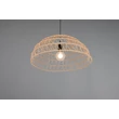 Trio PAULETTE függeszték papír, fekete, barna, E27 - R36141026