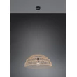 Trio PAULETTE függeszték papír, fekete, barna, E27 - R36141026