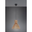 Trio ROSALIE függeszték fém, papír, fekete, barna, E27 - R36191036