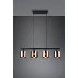 Trio JASON függeszték fém, műanyag, fekete, bronz, E14 - R36304064