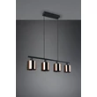 Trio JASON függeszték fém, műanyag, fekete, bronz, E14 - R36304064
