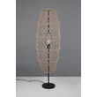 Trio HIVE állólámpa fém, természetes, fekete, E27 - R41681036