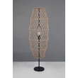 Trio HIVE állólámpa fém, természetes, fekete, E27 - R41681036