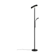 Trio PALERMO állólámpa fém, fekete, LED, 5W+18W, 3000-4000-6500K, 500+2000Lm - R45741132