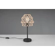 Trio HIVE asztali lámpa fém, természetes, fekete, E27 - R51681036