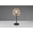 Trio HIVE asztali lámpa fém, természetes, fekete, E27 - R51681036