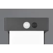 Trio COLOMBO kültéri állólámpa fém, fekete, LED, 5.5W, 650lm, 4000K, IP44 - R53286132