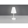 Trio KENNY asztali lámpa fém, szövet, fehér, LED, 1.5W, 3000K, 140Lm - R53621101