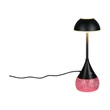 Trio TEMBO asztali lámpa műanyag, áttetsző, fekete, RGB-LED, 4.5W, 3000-4200-6500K, 420Lm - R53851102