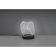 Trio JOY dekor lámpa műanyag, fekete, áttetsző, RGB-LED, 1.5W - R53881102