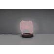 Trio JOY dekor lámpa műanyag, fekete, áttetsző, RGB-LED, 1.5W - R53881102