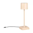 Trio FERNANDEZ asztali lámpa műanyag, bézs, LED, 1W, 130lm, 2700K-4000K-6000K, IP54 - R54096166