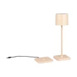 Trio FERNANDEZ asztali lámpa műanyag, bézs, LED, 1W, 130lm, 2700K-4000K-6000K, IP54 - R54096166