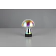 Trio DOOLEY asztali lámpa fém, üveg, fekete, áttetsző, LED, 1W, 140lm, 3000K - R54981153