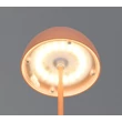 Trio ORTIZ asztali lámpa műanyag, narancssárga, LED, 2W, 150lm, 3000K, IP44 - R55601140