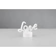 Trio AMOR asztali lámpa műanyag, fehér, LED, 1W - R55931101