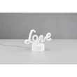 Trio AMOR asztali lámpa műanyag, fehér, LED, 1W - R55931101