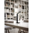 Trio SKIP asztali lámpa fém, fa, fekete, LED, 2W, 185lm, 3000K - R55951132