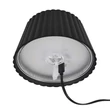 Trio SUAREZ kültéri asztali lámpa fém, fekete, LED, 3000K, 1.5W, 200lm, IP44 - R57706132