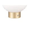 Trio EARL asztali lámpa fém, üveg, bronz, fehér, LED, 3000K, 1.5W, 100lm - R57771101