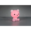 Trio CUTIE asztali lámpa műanyag, rózsaszín, fehér, LED, 0.3W, 30lm, 3000K - R57991193