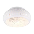 Trio BIDAR ventilátoros mennyezet lámpa fém, fehér, E27 - R61574031