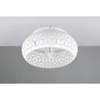 Trio BIDAR ventilátoros mennyezet lámpa fém, fehér, E27 - R61574031