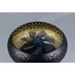 Trio BIDAR ventilátoros mennyezet lámpa fém, fekete, arany, E27 - R61574080
