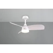 Trio HELSINKI ventilátoros lámpa fém, fehér, LED, 20W, 2500lm, 2700K-6000K - R62732131
