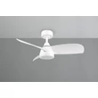 Trio HELSINKI ventilátoros lámpa fém, fehér, LED, 20W, 2500lm, 2700K-6000K - R62732131