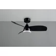 Trio HELSINKI ventilátoros lámpa fém, fekete, LED, 20W, 2500lm, 2700K-6000K - R62732132