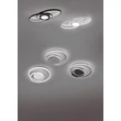 Trio GALAXY mennyezet lámpa fém, szürke, LED, 3000K, 28W, 3400lm - R62991187