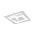 Trio DEGAS mennyezet lámpa fém, műanyag, fehér, LED, 34W, 2700-6500K, 3900Lm - R63511131