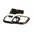Trio KASIA  mennyezet lámpa fém, műanyag, fehér, fekete, LED, 7W, 3000K, 800Lm - R63531932