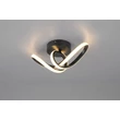 Trio RUSA mennyezet lámpa fém, műanyag, fehér, fekete, LED, 7W, 3000K, 800Lm - R63541132
