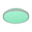 Trio SOLIT mennyezet lámpa fém, műanyag, fehér, RGB-LED, 14W, 2700-6500K, 1800Lm - R63581131