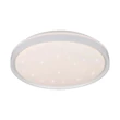 Trio SOLIT mennyezet lámpa fém, műanyag, fehér, RGB-LED, 14W, 2700-6500K, 1800Lm - R63581131