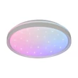 Trio SOLIT mennyezet lámpa fém, műanyag, fehér, RGB-LED, 14W, 2700-6500K, 1800Lm - R63581131