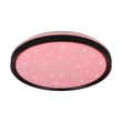 Trio SOLIT mennyezet lámpa fém, műanyag, fehér, fekete,  RGB-LED, 14W, 2700-6500K, 1800Lm - R63581132