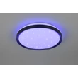 Trio SOLIT mennyezet lámpa fém, műanyag, fehér, fekete,  RGB-LED, 14W, 2700-6500K, 1800Lm - R63581132