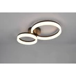 Trio SCOPE mennyezet lámpa műanyag, fehér, fekete, LED, 22W, 3000K, 2800Lm - R63601232