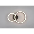 Trio SCOPE mennyezet lámpa műanyag, fehér, fekete, LED, 22W, 3000K, 2800Lm - R63601232