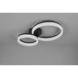 Trio SCOPE mennyezet lámpa műanyag, fehér, fekete, LED, 22W, 3000K, 2800Lm - R63601232