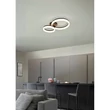 Trio SCOPE mennyezet lámpa műanyag, fehér, fekete, LED, 22W, 3000K, 2800Lm - R63601232