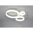 Trio SCOPE mennyezet lámpa műanyag, fehér, LED, 32W, 4000K, 4200Lm - R63601331