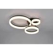 Trio SCOPE mennyezet lámpa műanyag, fehér, fekete, LED, 32W, 3000K, 4000Lm - R63601332