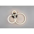 Trio SCOPE mennyezet lámpa műanyag, fehér, fekete, LED, 32W, 3000K, 4000Lm - R63601332