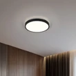 Trio SLOPE mennyezet lámpa műanyag, fehér, fekete, LED, 10.5W, 3000K, 1100Lm - R63771132